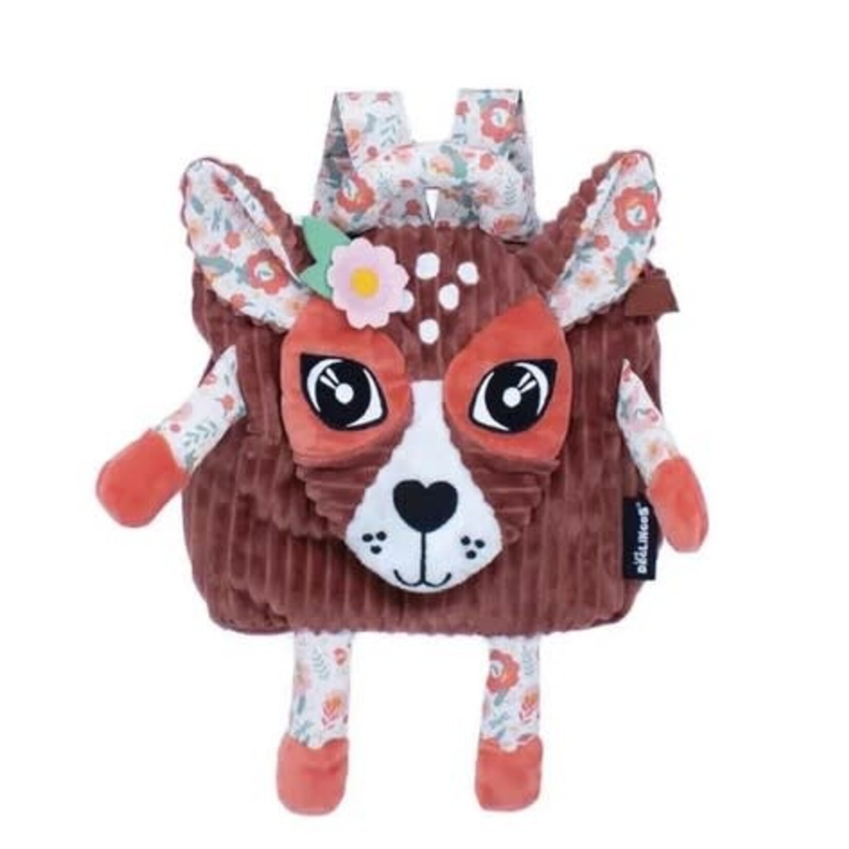 TriAction Toys Corduroy Backpack - Deer