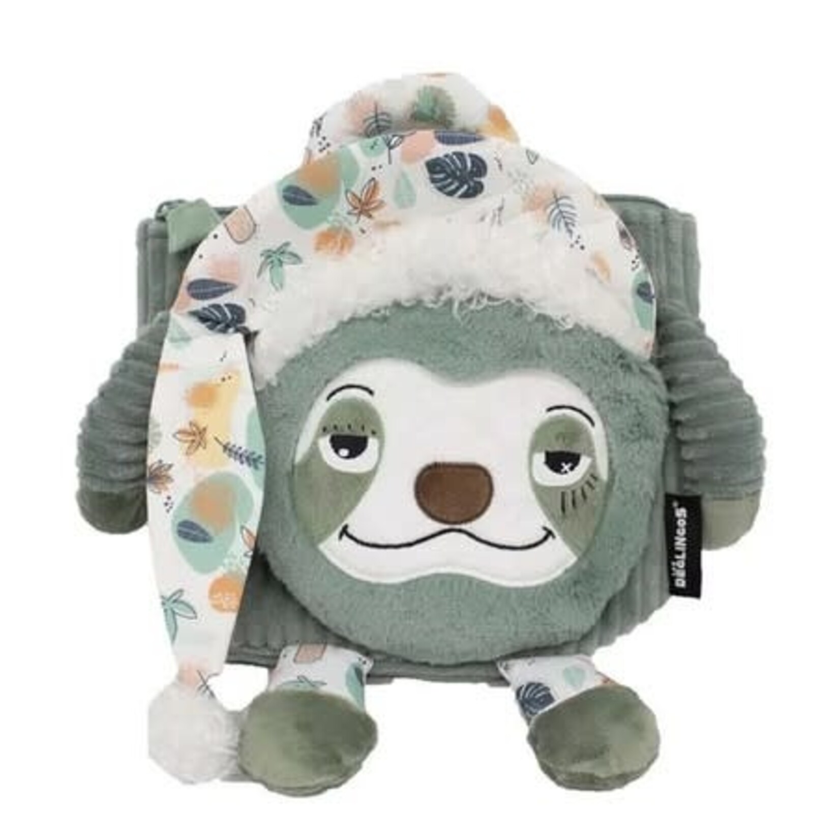 TriAction Toys Corduroy Backpack - Sloth