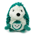 TriAction Toys Hedgehog w/ Baby - Green