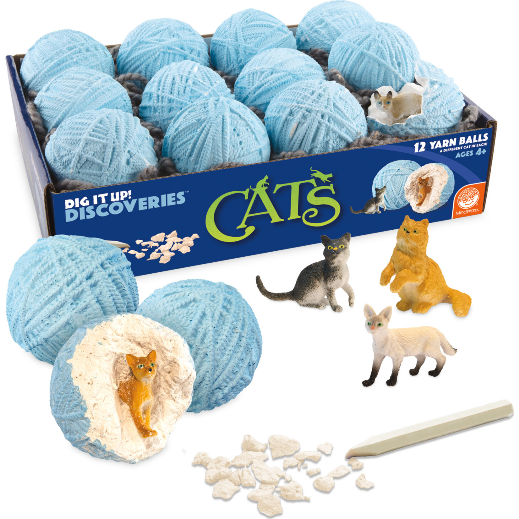MW Wholesale Dig It Up - Cats Box of 12