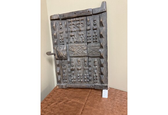 Granary Door. Used to enclose the grain storage pantry in the home. 21 ⅛” tall