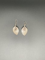 Antique Silver Leaf Earring