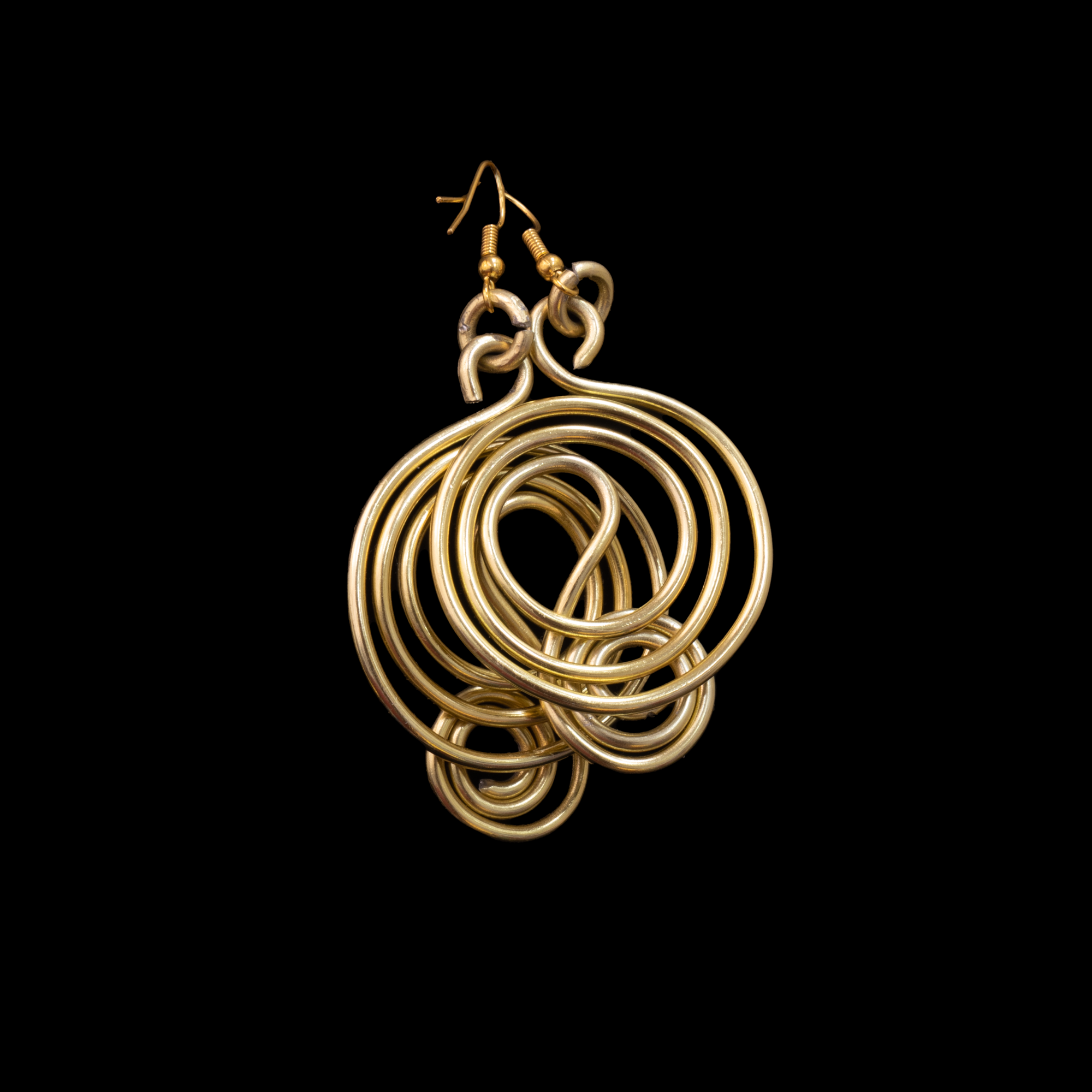 Multi-strand beaded necklace set. Beads. Brass wire. Gemstone.