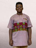 Ghana Handsome combination shirt. Fits chest 47”