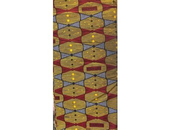 Block Ankara Print. Sold by full yard only.