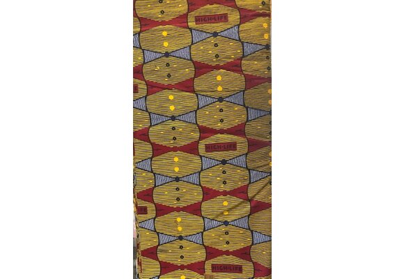 Block Ankara Print. Sold by full yard only.