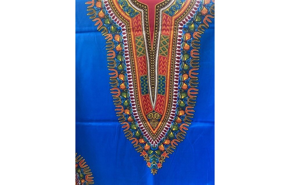 Dashiki Print Ankara Print. Sold by full yard only.