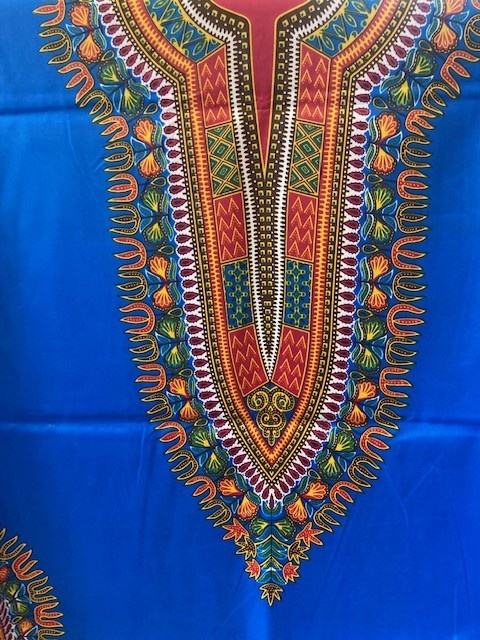 Dashiki Print Ankara Print. Sold by full yard only.