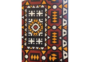 Geometric Ankara Print. Sold by full yard only.