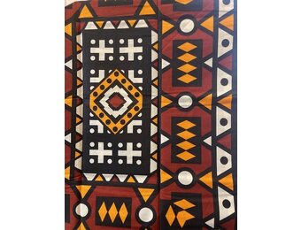 Geometric Ankara Print. Sold by full yard only.