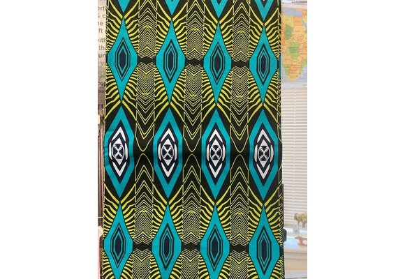 Hallways Ankara Print. Sold by full yard only.