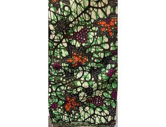 Splatter Floral Ankara Print. Sold by full yard only.