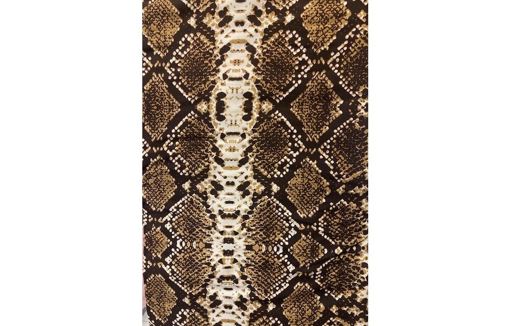 Snakeskin Ankara Print. Sold by full yard only.