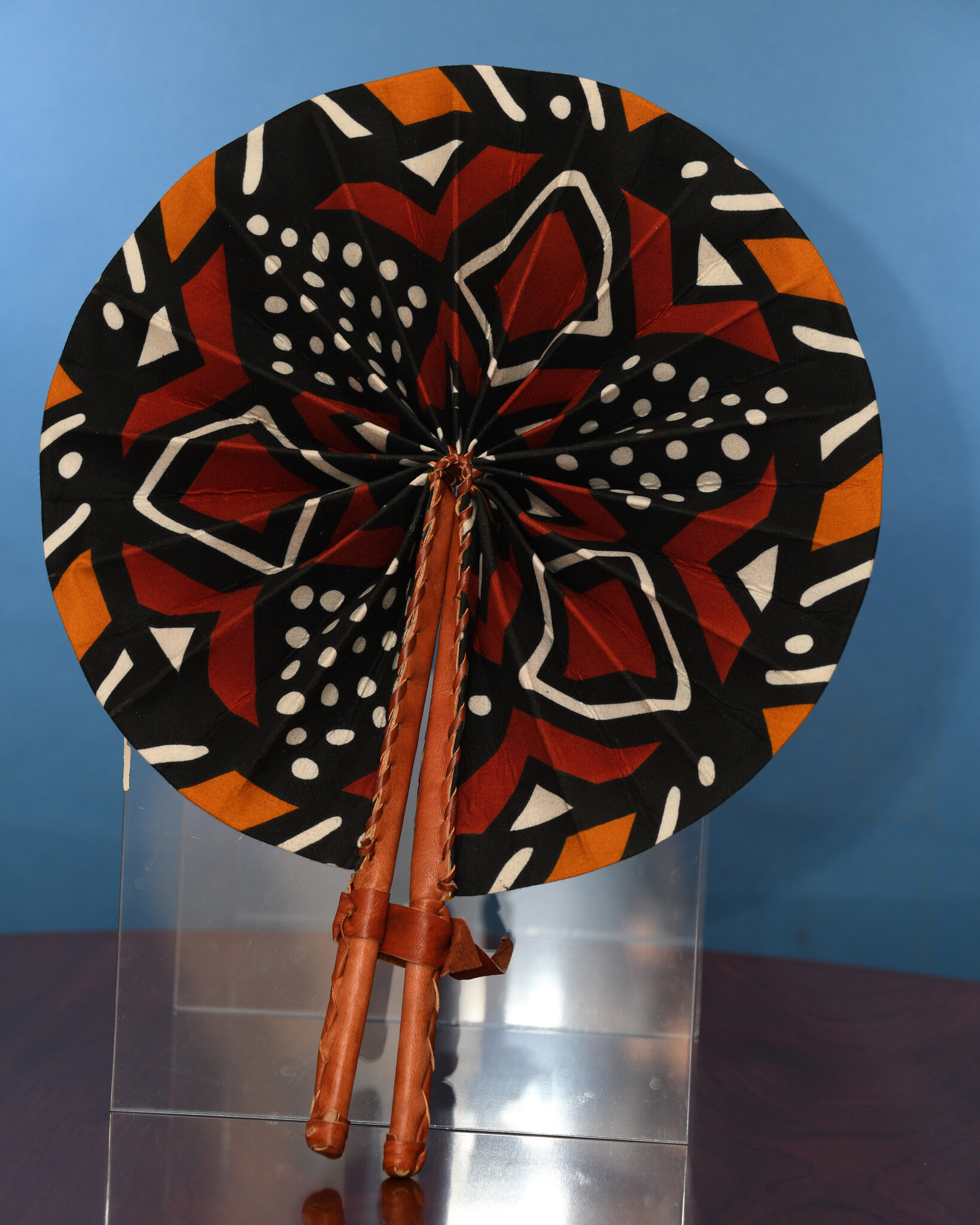 Ankara print Folding Fan