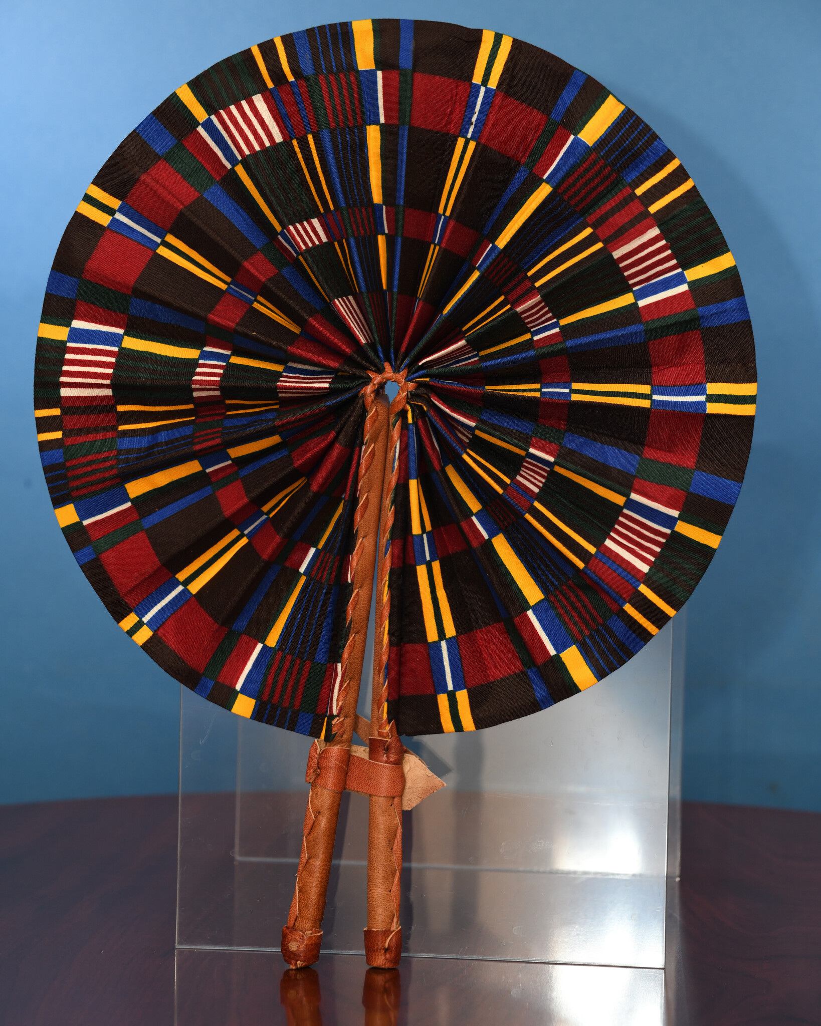 Ankara print Folding Fan