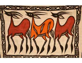KORHOGO PAINTING. Made in Ivory Coast