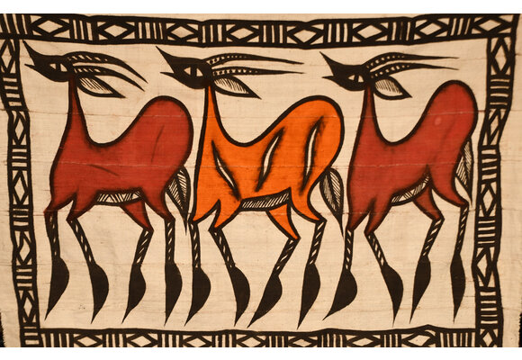 KORHOGO PAINTING. Made in Ivory Coast