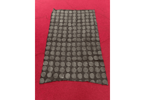 Mudcloth Fabric. Black and White Handmade in Mali 100% Cotton. Sizes vary: 38-45in x 63-68in for clothing and decorating