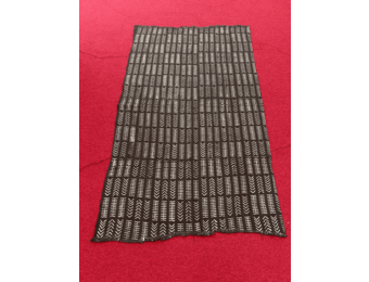 Mudcloth Fabric. Black and White Handmade in Mali 100% Cotton. Sizes vary: 38-45in x 63-68in for clothing and decorating