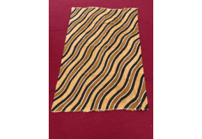 Mudcloth Fabric. Brown and Tan Handmade in Mali 100% Cotton. Sizes vary: 38-45in x 63-68in for clothing and decorating