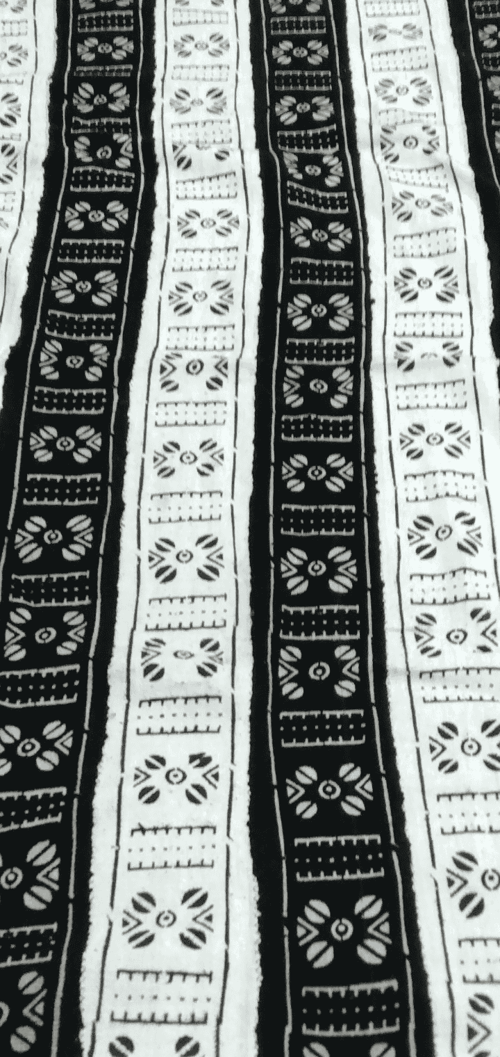 Beautifully patterned Mud Cloth