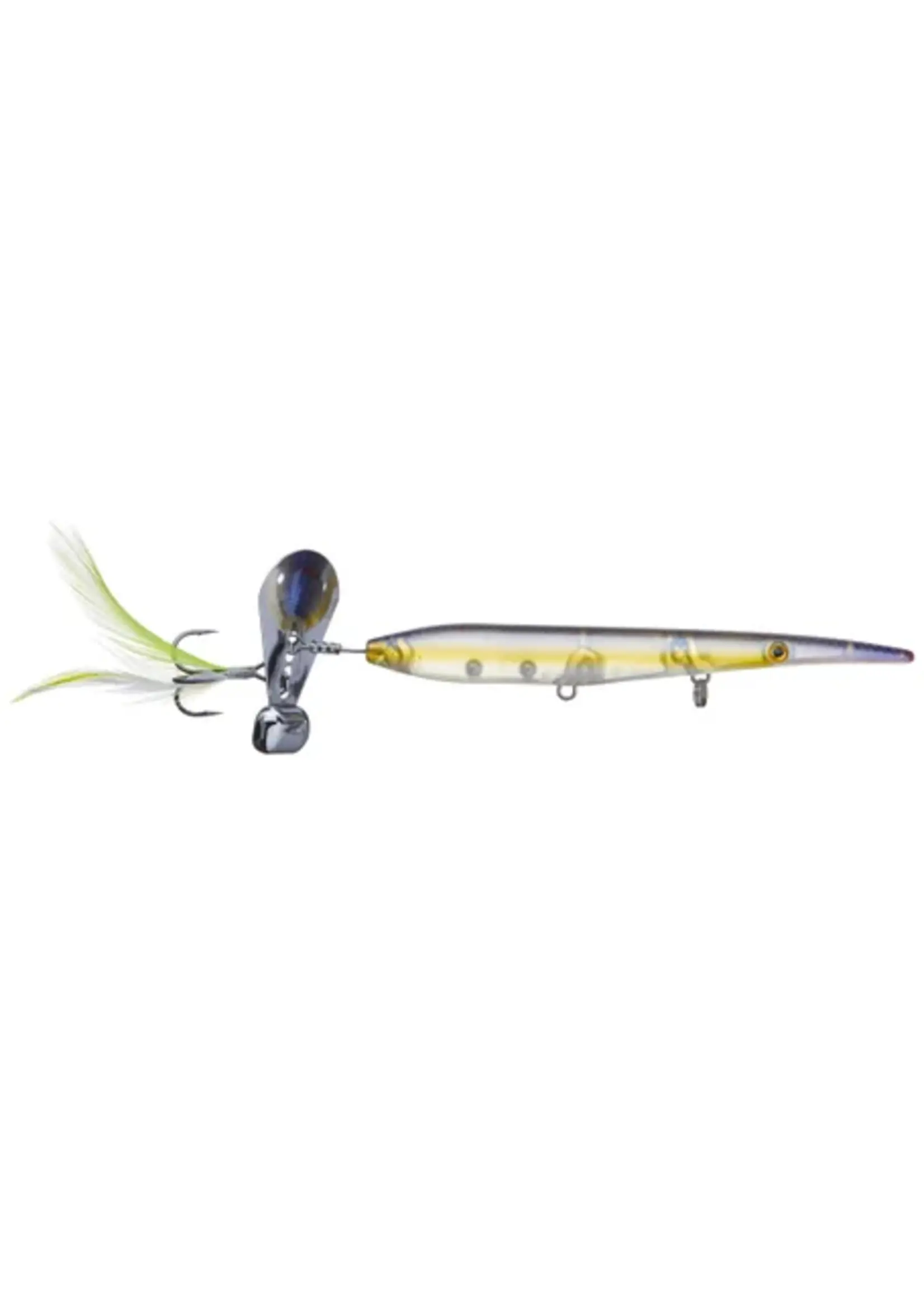 Z-Man HellRaizer HR4-06 Esca Topwater 10,2 Cm - Scaly Shad, Autocamminante, Con Lama Ponderata