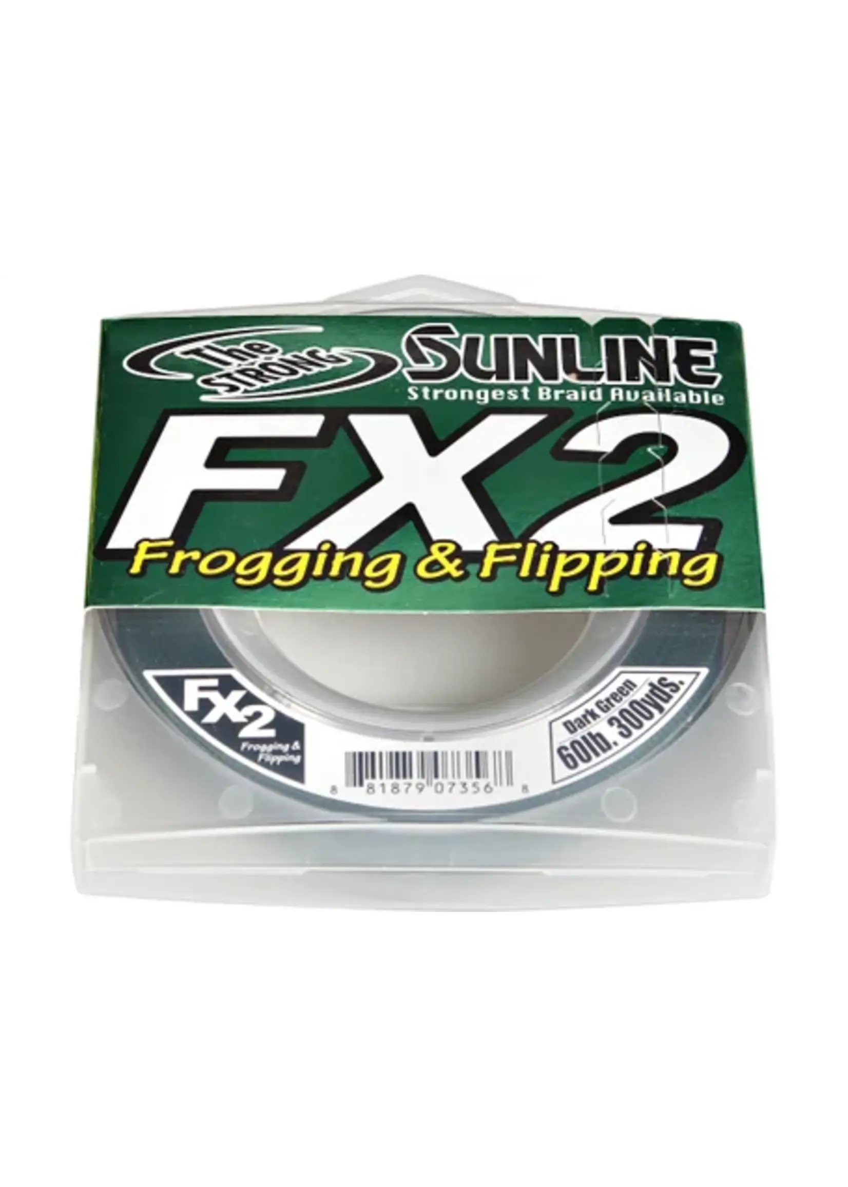 Sunline Sunline - FX2 Braid - 60lb/300yd - Dark Green/Blue