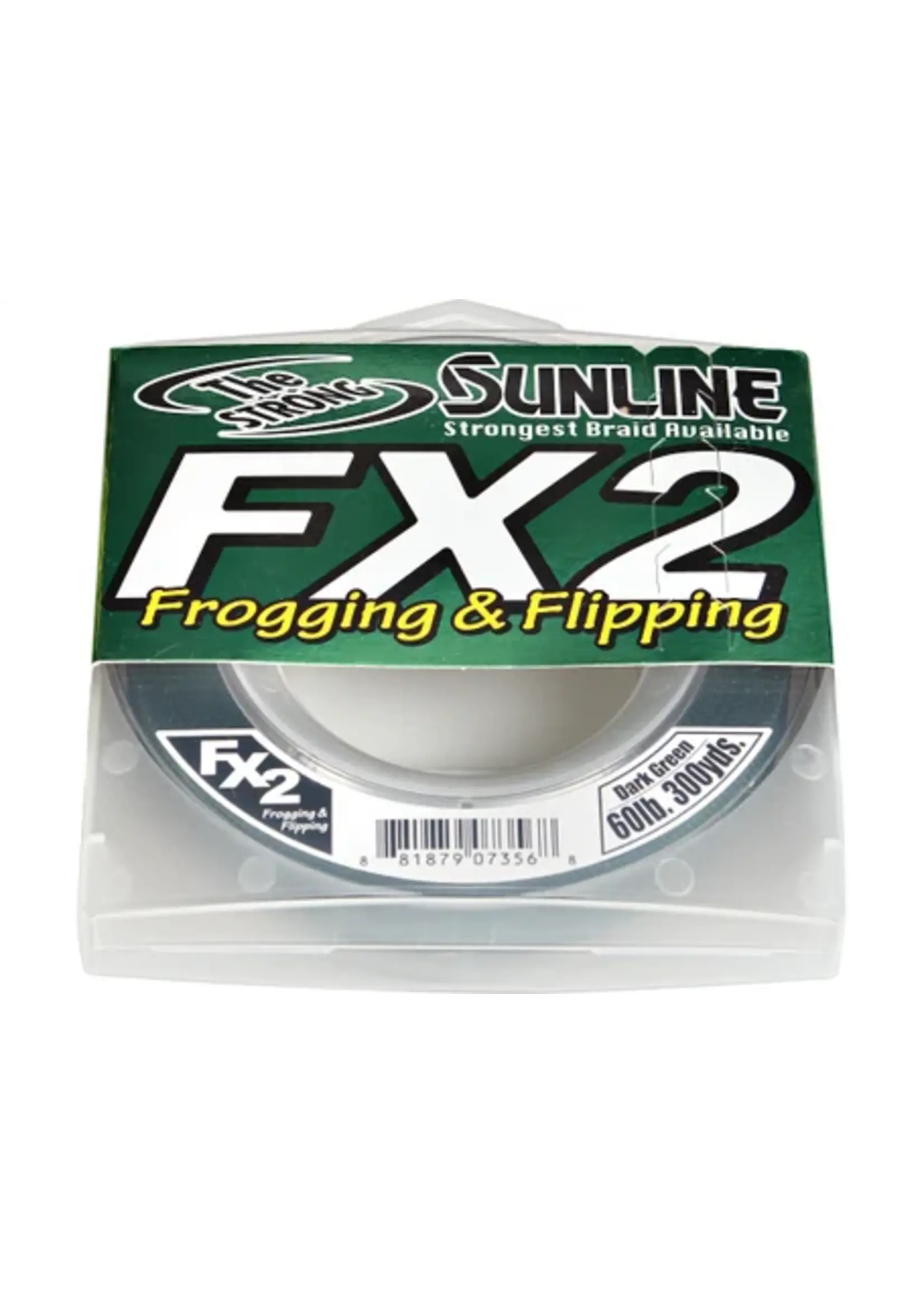 Sunline America Sunline - FX2 Braid - 60lb/600yd - Dark Green