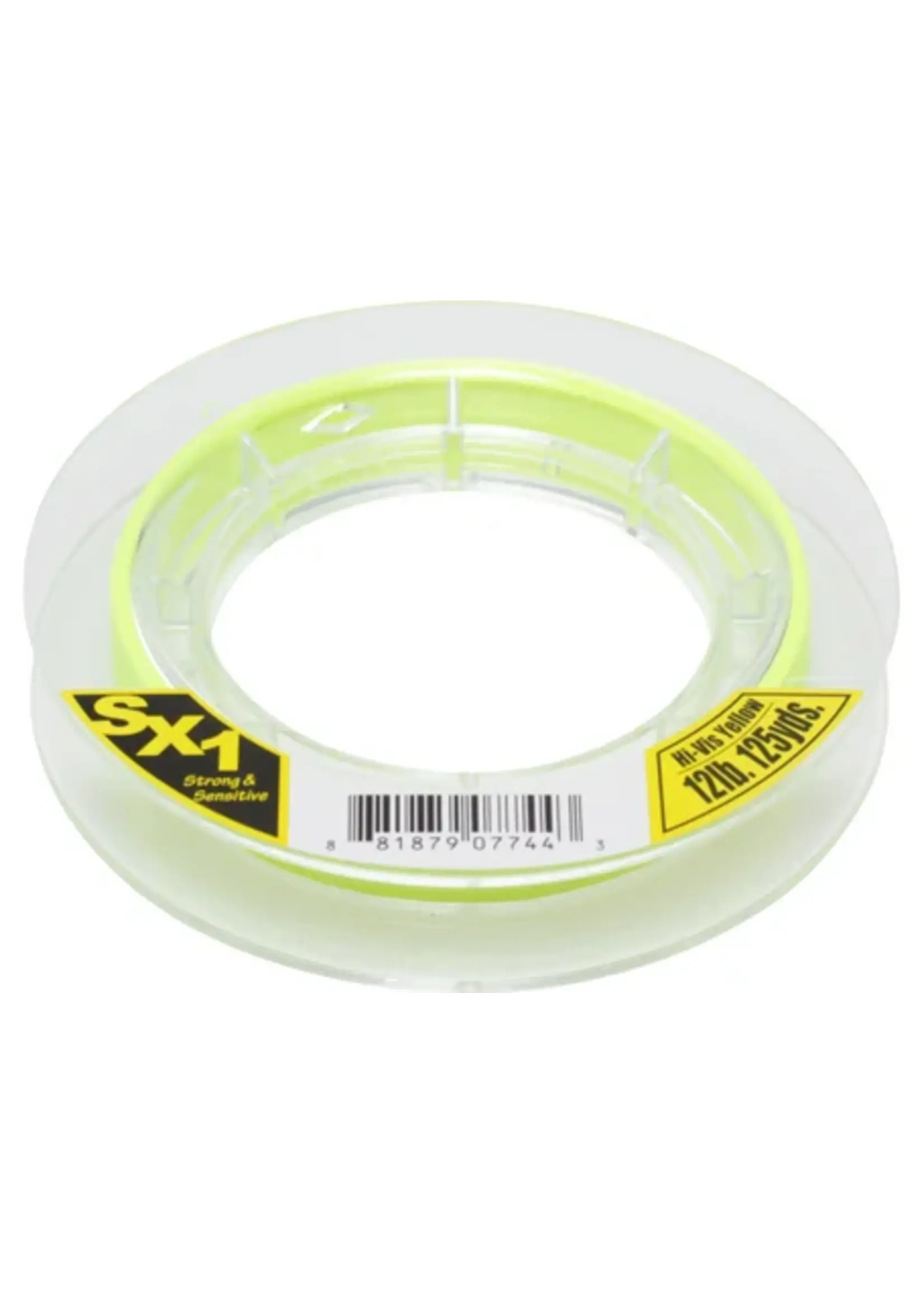 Sunline Sunline - SX1 Braid - 8lb/600yd - Hi-Visible Yellow