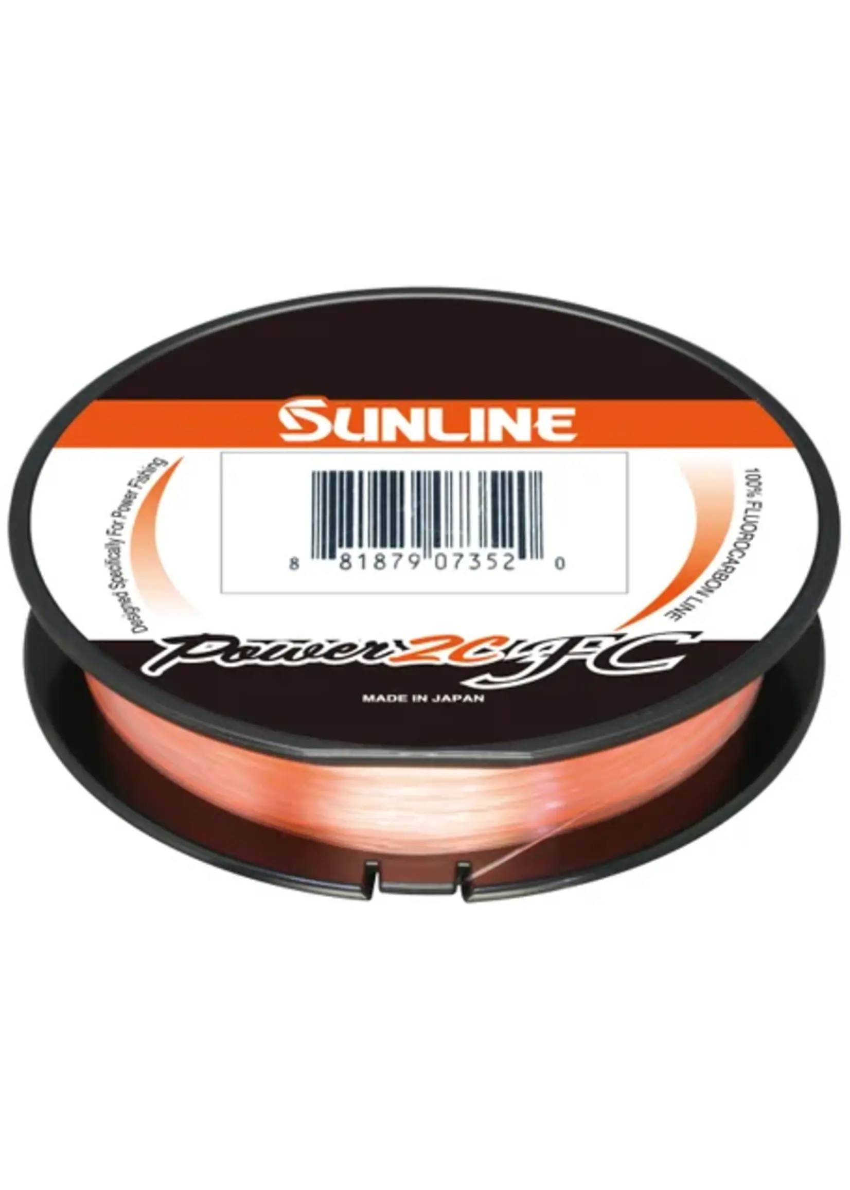 Sunline Sunline - Power 2C FC - Fluorocarbon - 25lb/165yd - Metered Orange/Clear