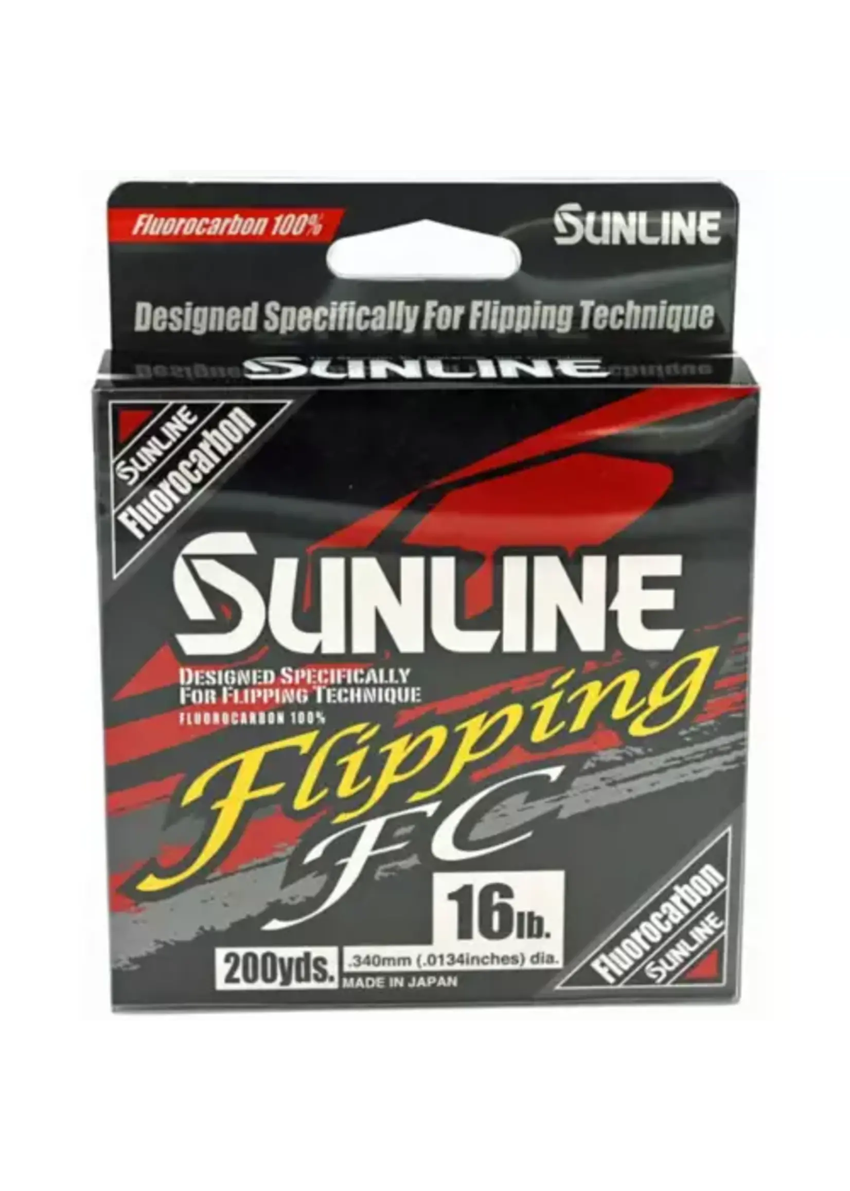 Sunline America Sunline - Flipping FC - Fluorocarbon - 22lb/200yd - Clear / High Vis Yellow