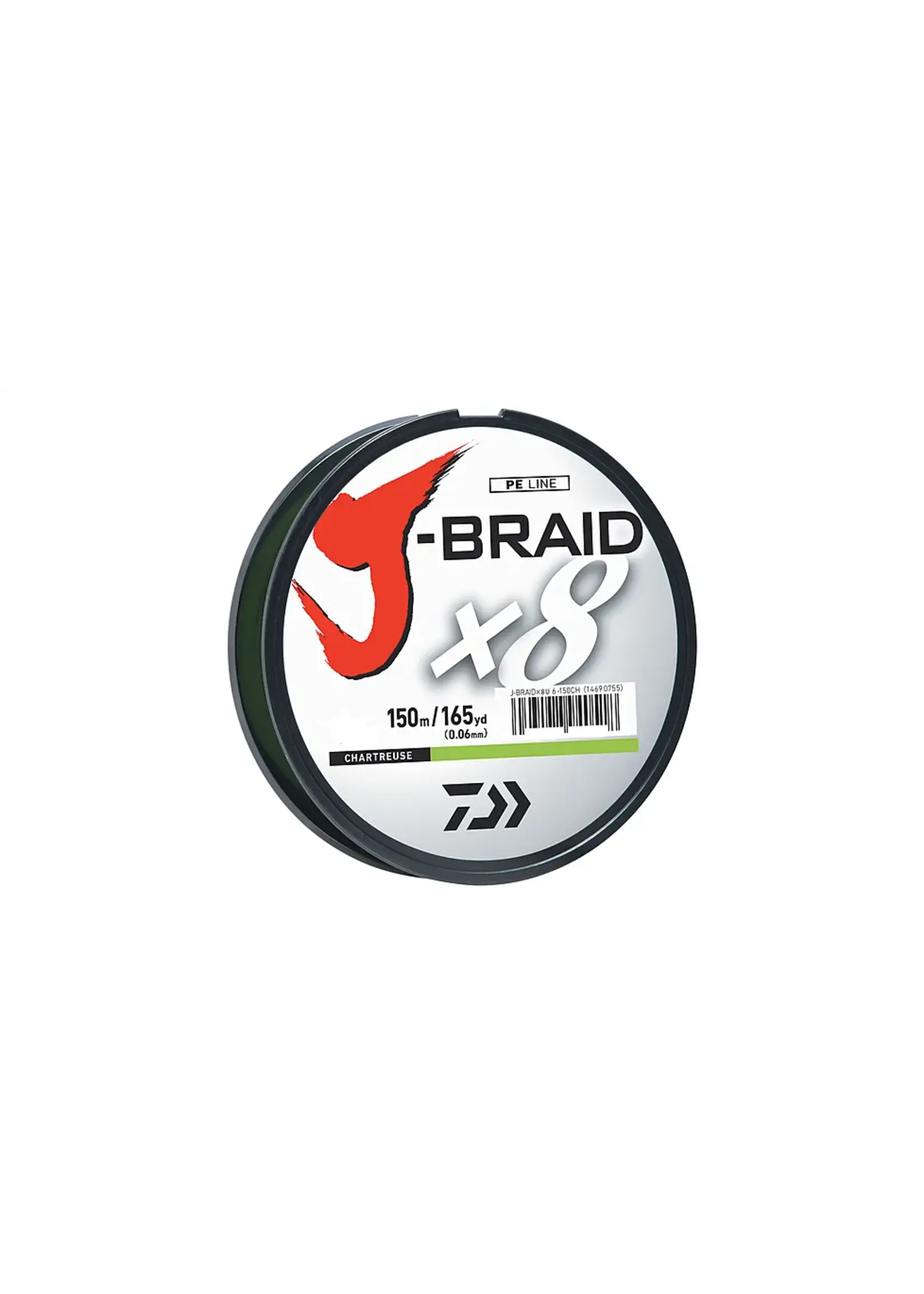 Daiwa Daiwa - J Braid Chartreuse - 8lb - 150yd
