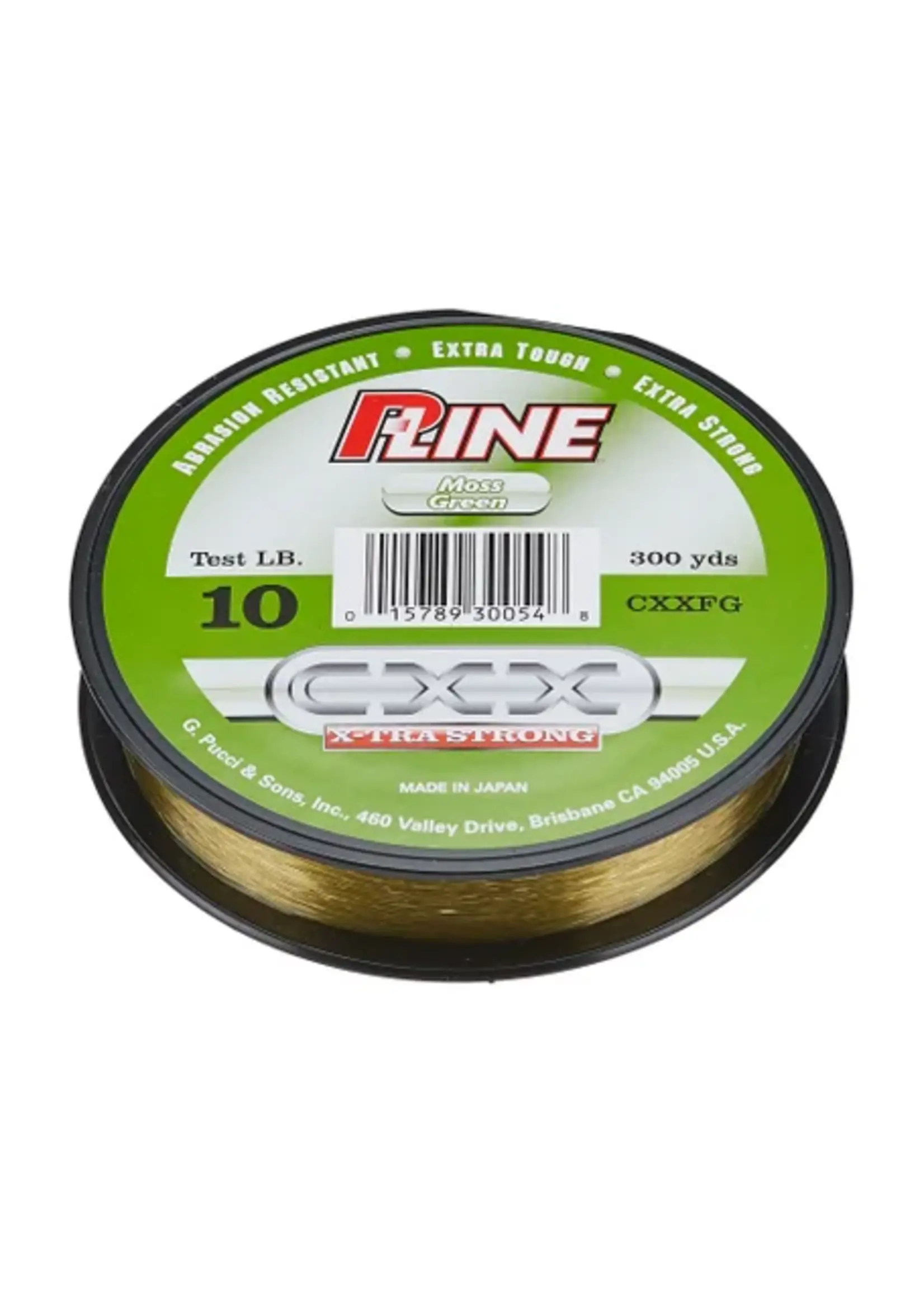 P-Line P-Line - CXX - Co-Polymer - 10# - 600yds - Moss Green