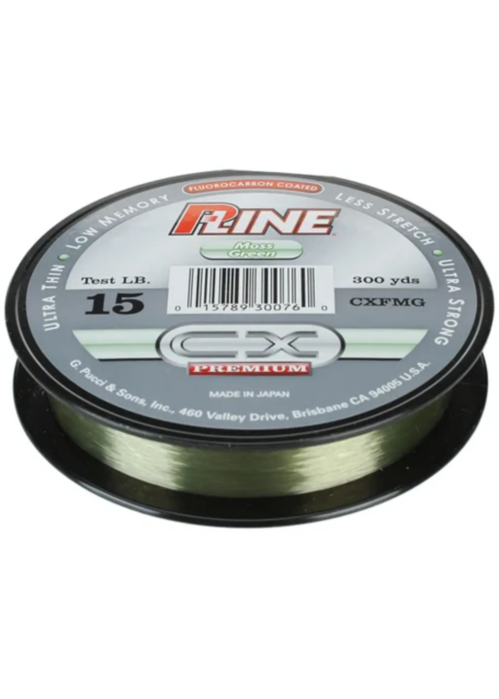 P-Line P-Line - CXX - Co-Polymer - 300yds -  Moss Green 10lb