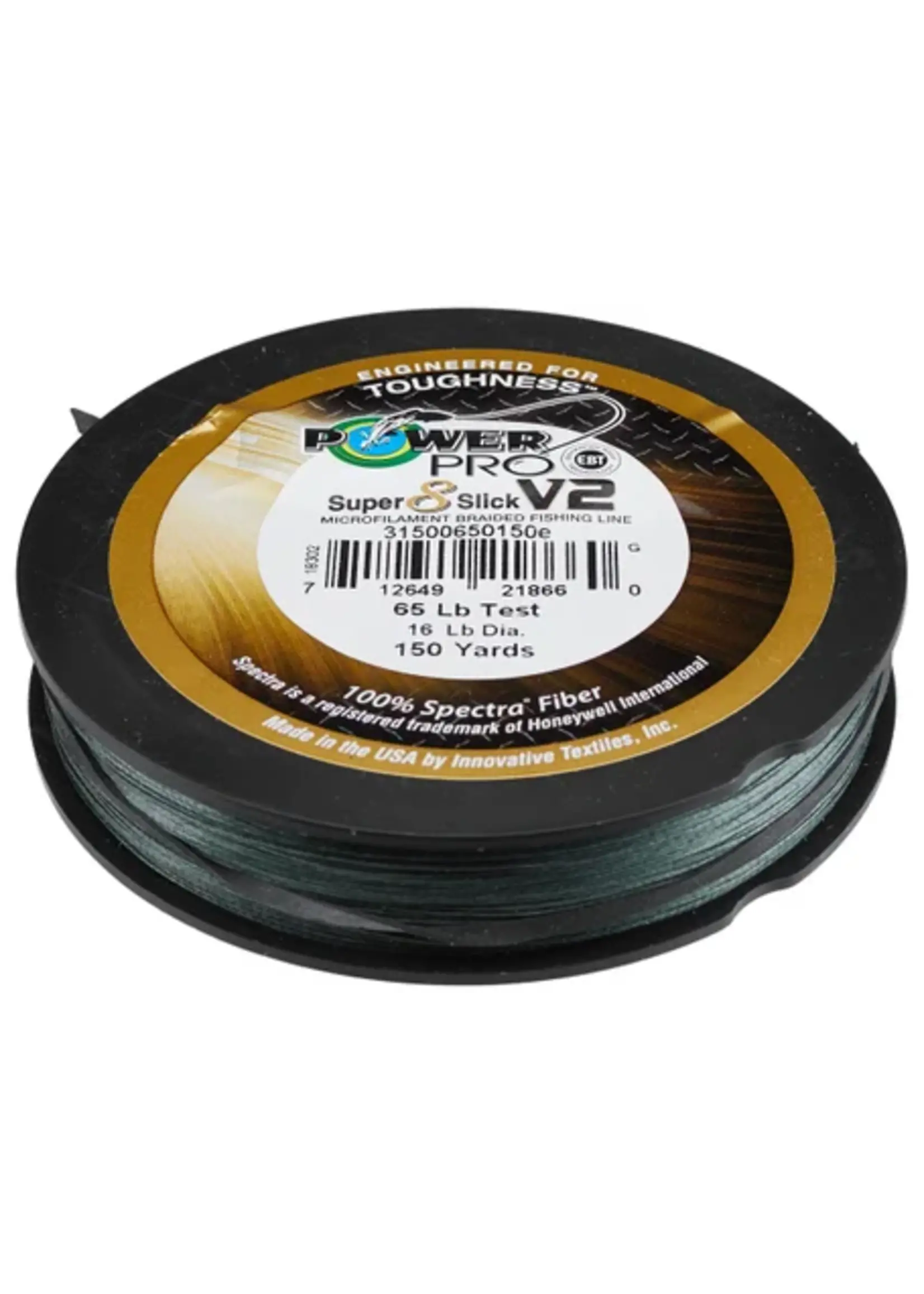 Power Pro Power Pro - Super 8 Slick V2 Braid - 1500yds - Moss Green - 80lb