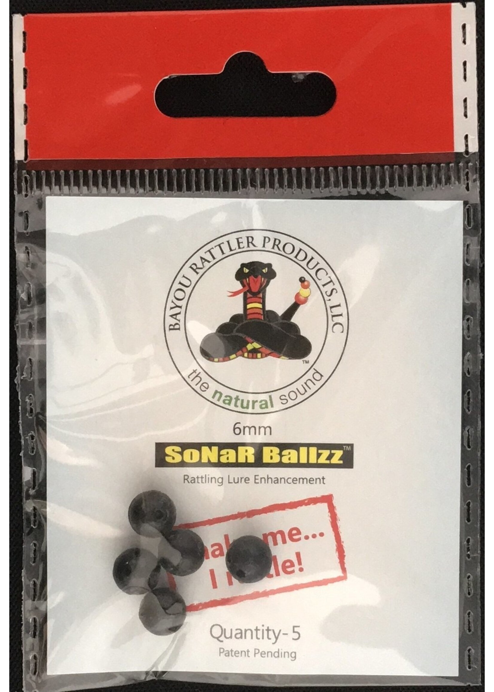 Bayou Bayou - Sonar Ballz Rattlin' - 6mm -