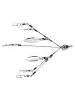 Picasso Lures Picasso - School E Rig - Finesse Bait Ball - 5" - #3 Nickel Willow - Shad
