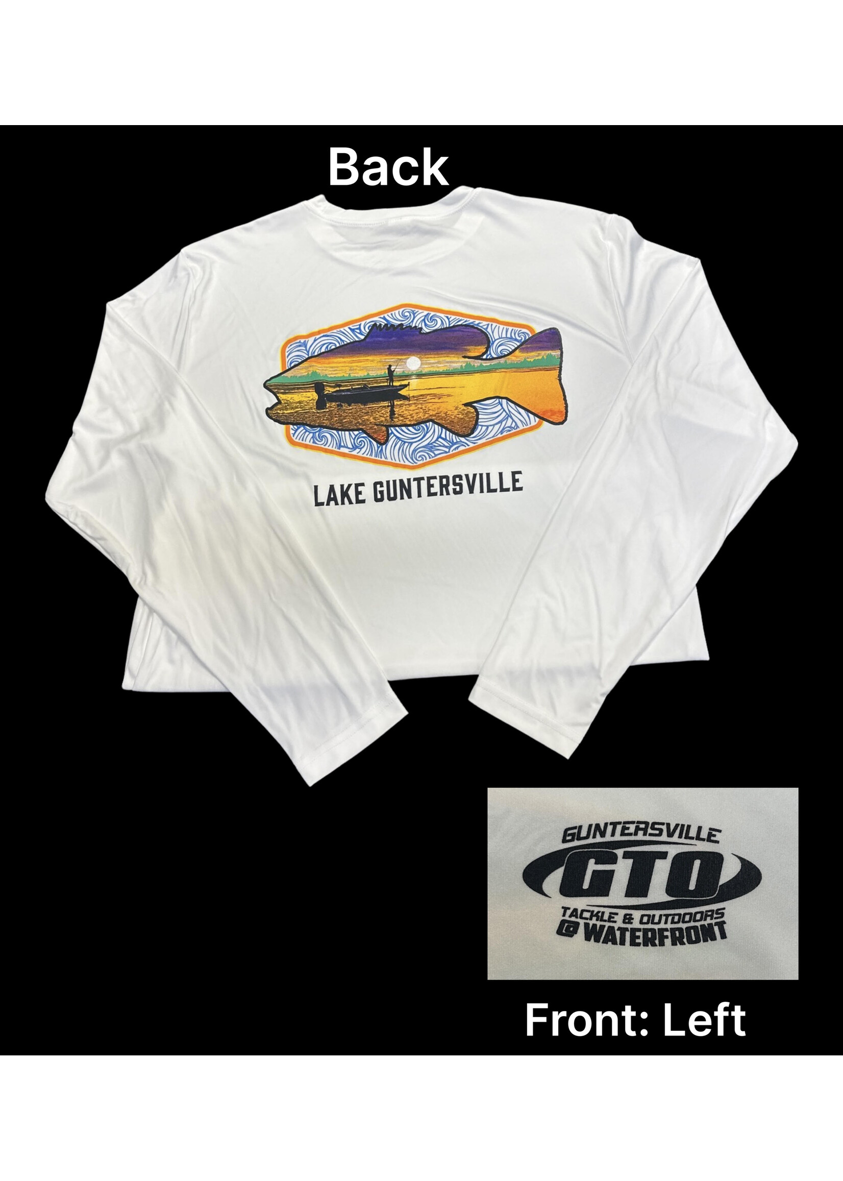 GTO Gear GTO - Long Sleeve - Dri Fit - Bass Silhouette -