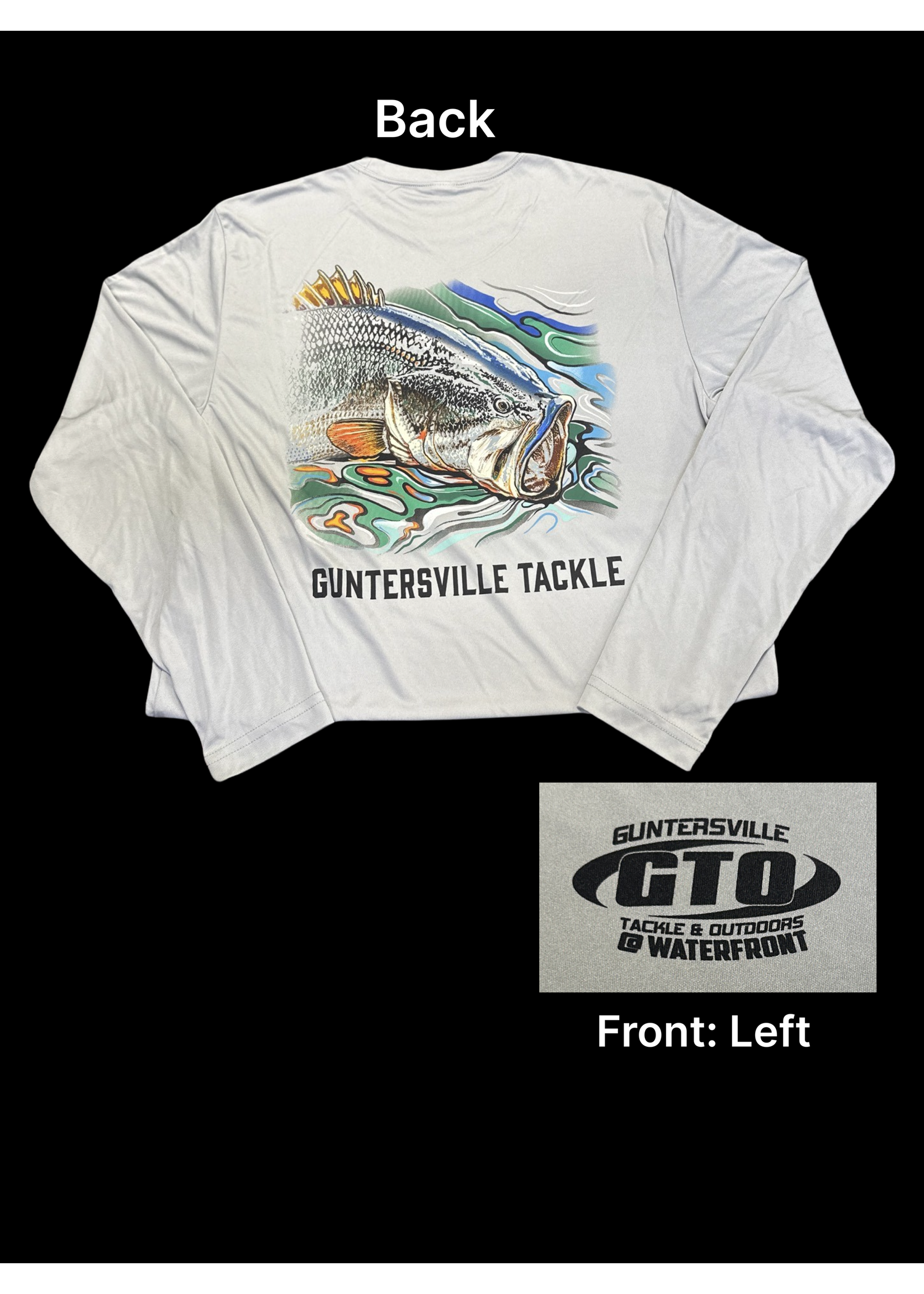 GTO Gear GTO - Long Sleeve - Dri Fit - Largemouth -
