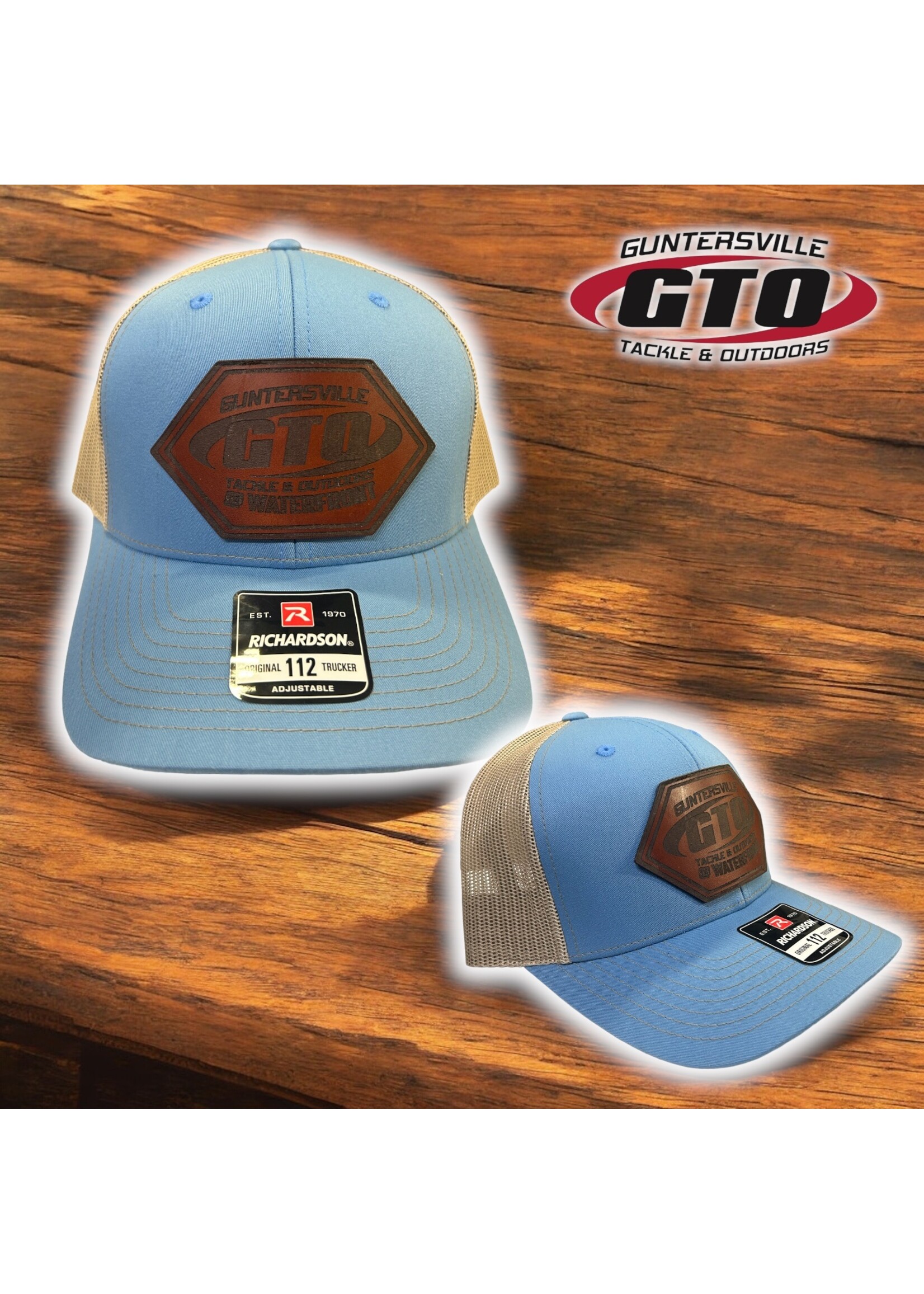 GTO Gear GTO - Hex - Leather Patch Hat -