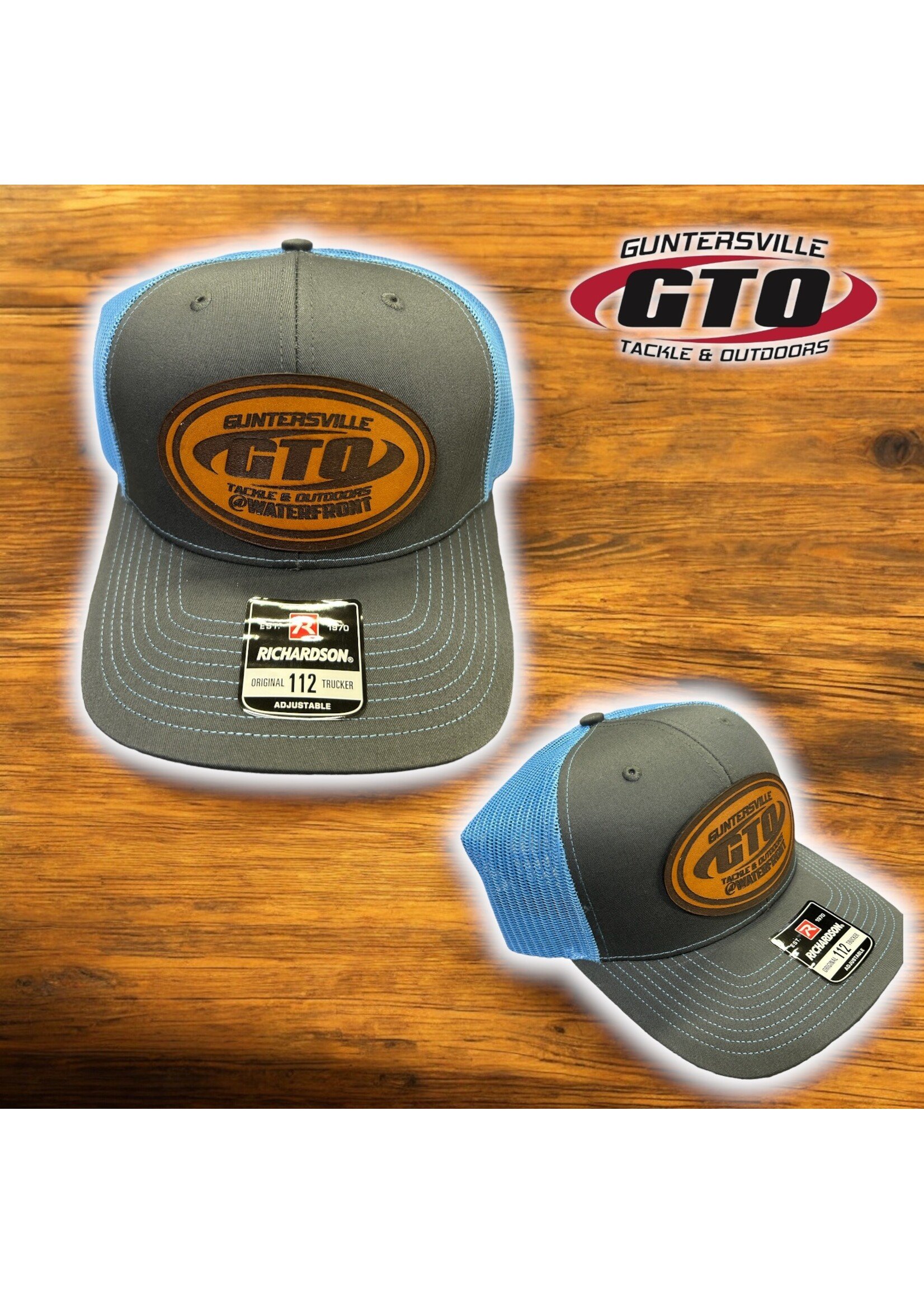 GTO Gear GTO - Oval - Leather Patch Hat -