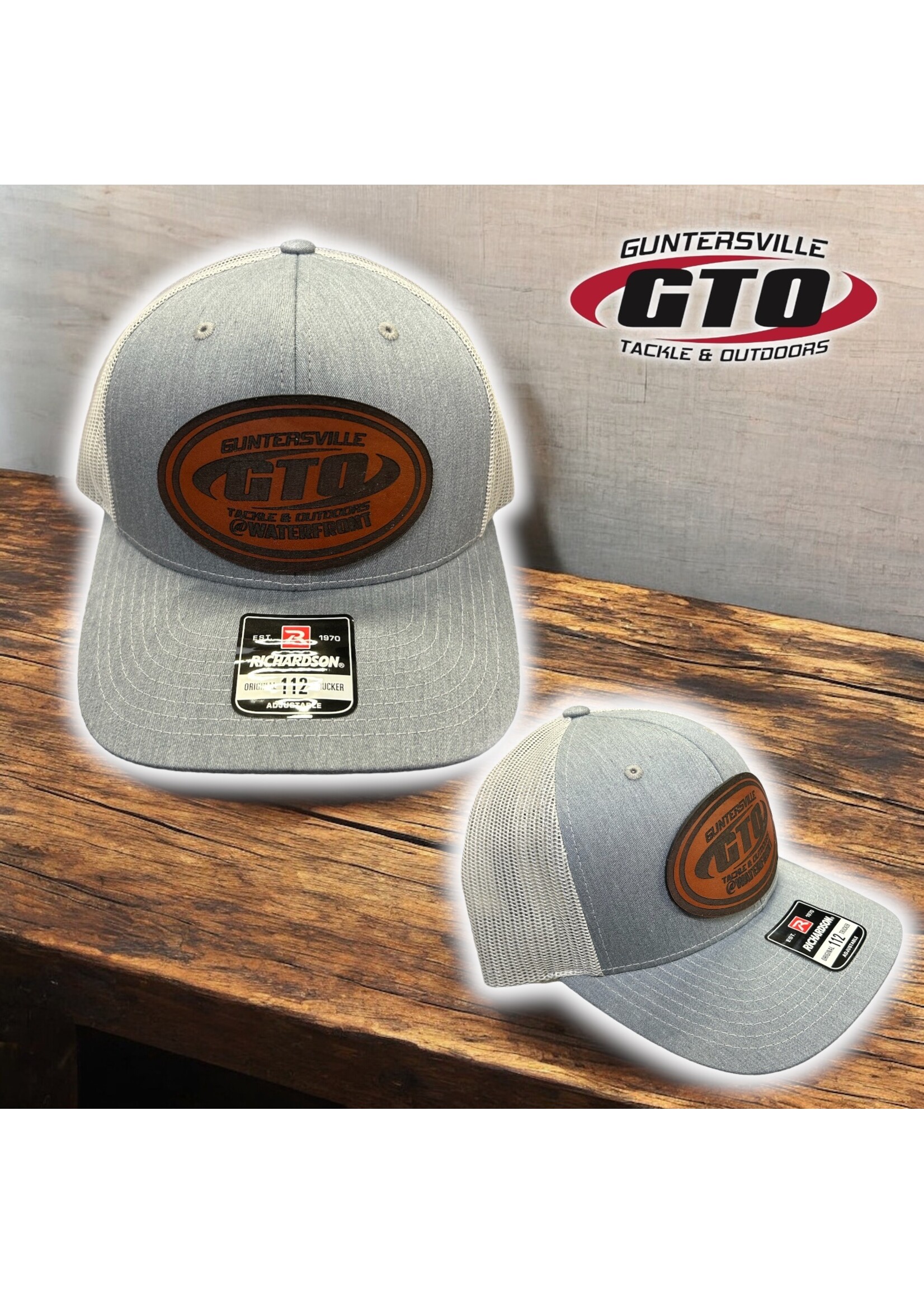 GTO Gear GTO - Oval - Leather Patch Hat -