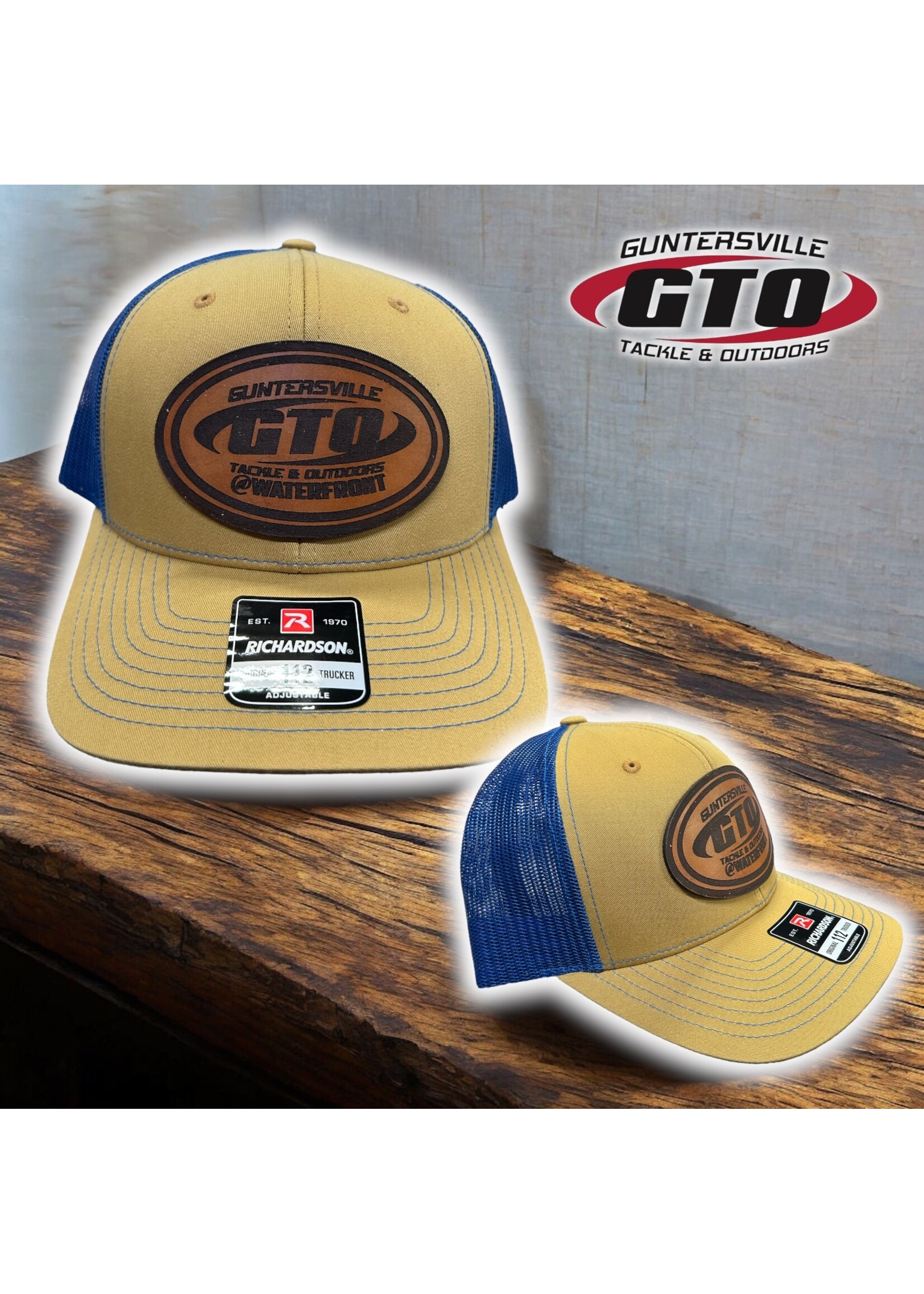 GTO Gear GTO - Oval - Leather Patch Hat -