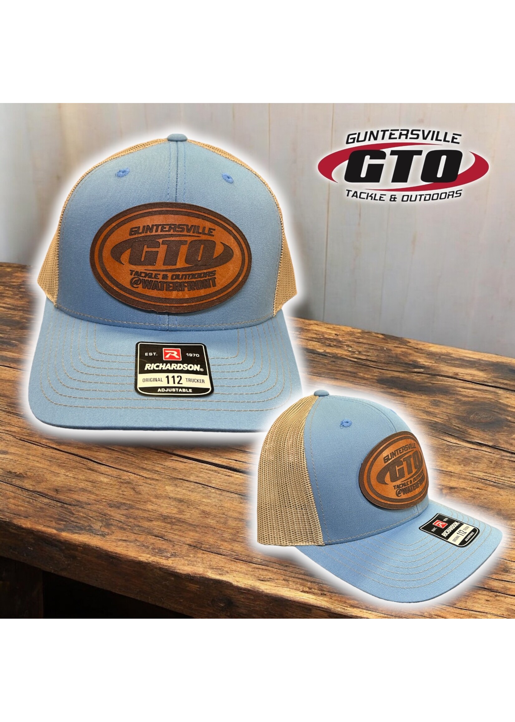GTO Gear GTO - Oval - Leather Patch Hat -