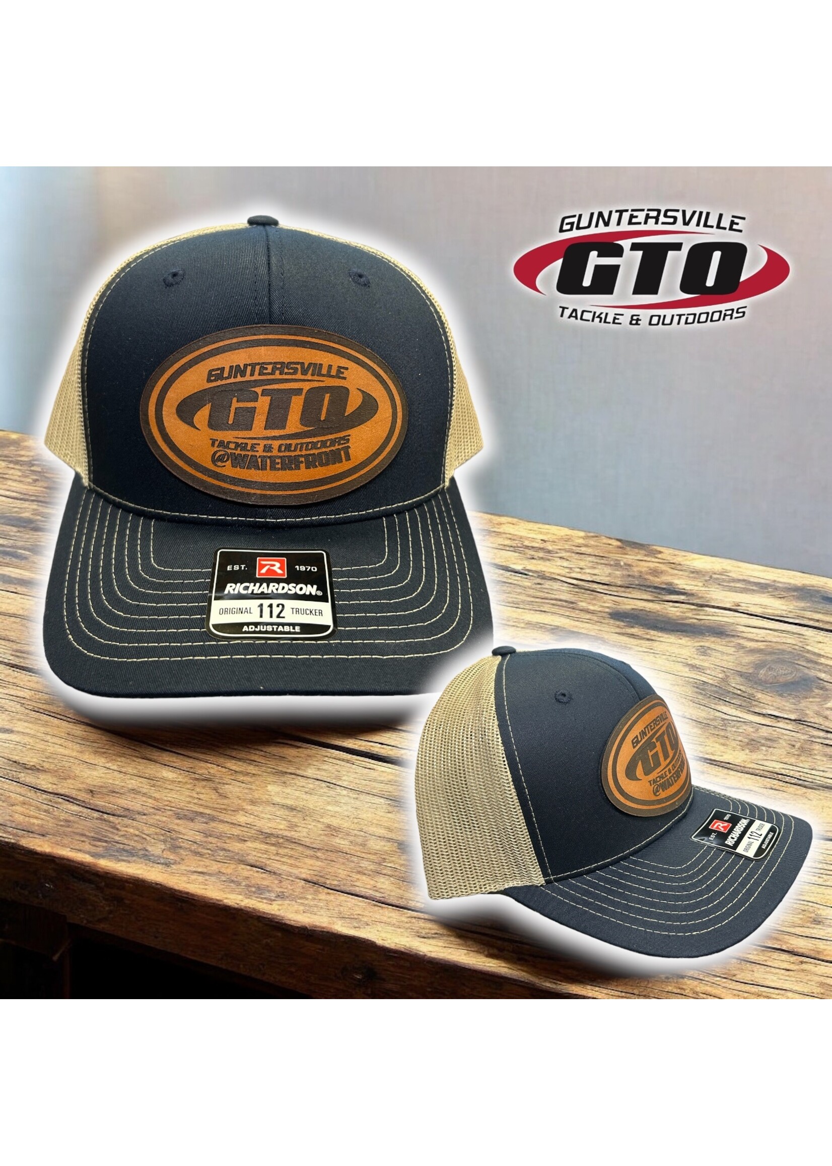 GTO Gear GTO - Oval - Leather Patch Hat -