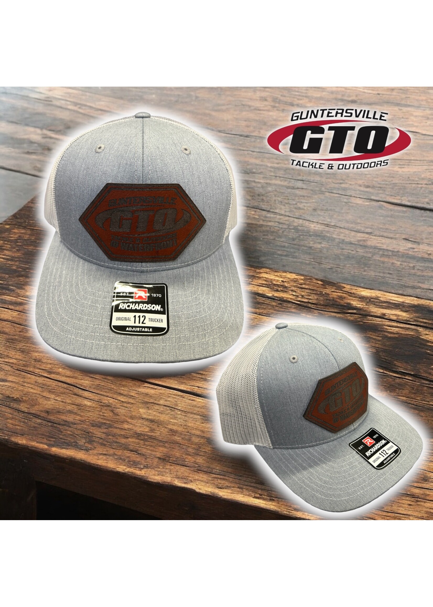 GTO Gear GTO - Hex - Leather Patch Hat -