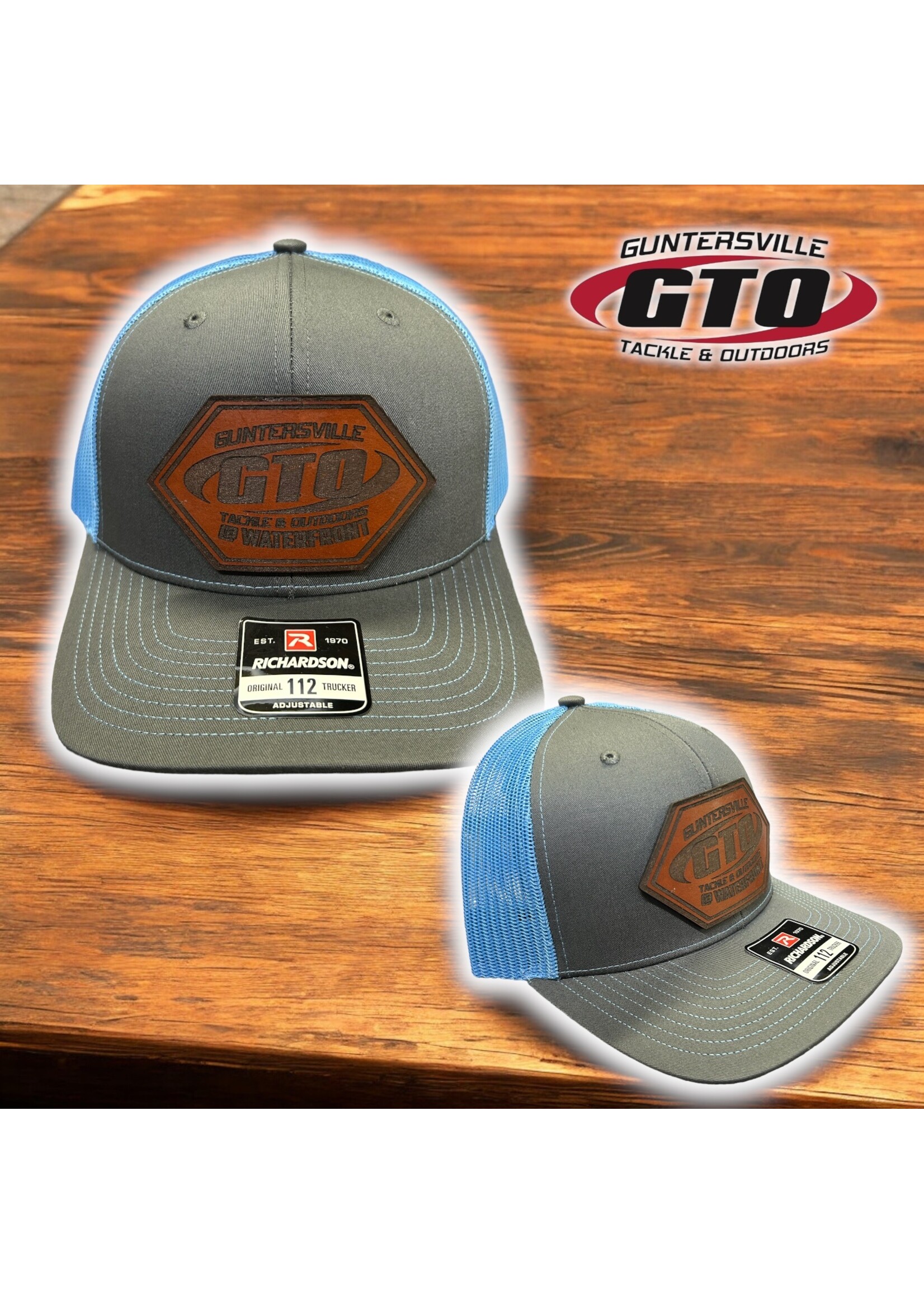 GTO Gear GTO - Hex - Leather Patch Hat -