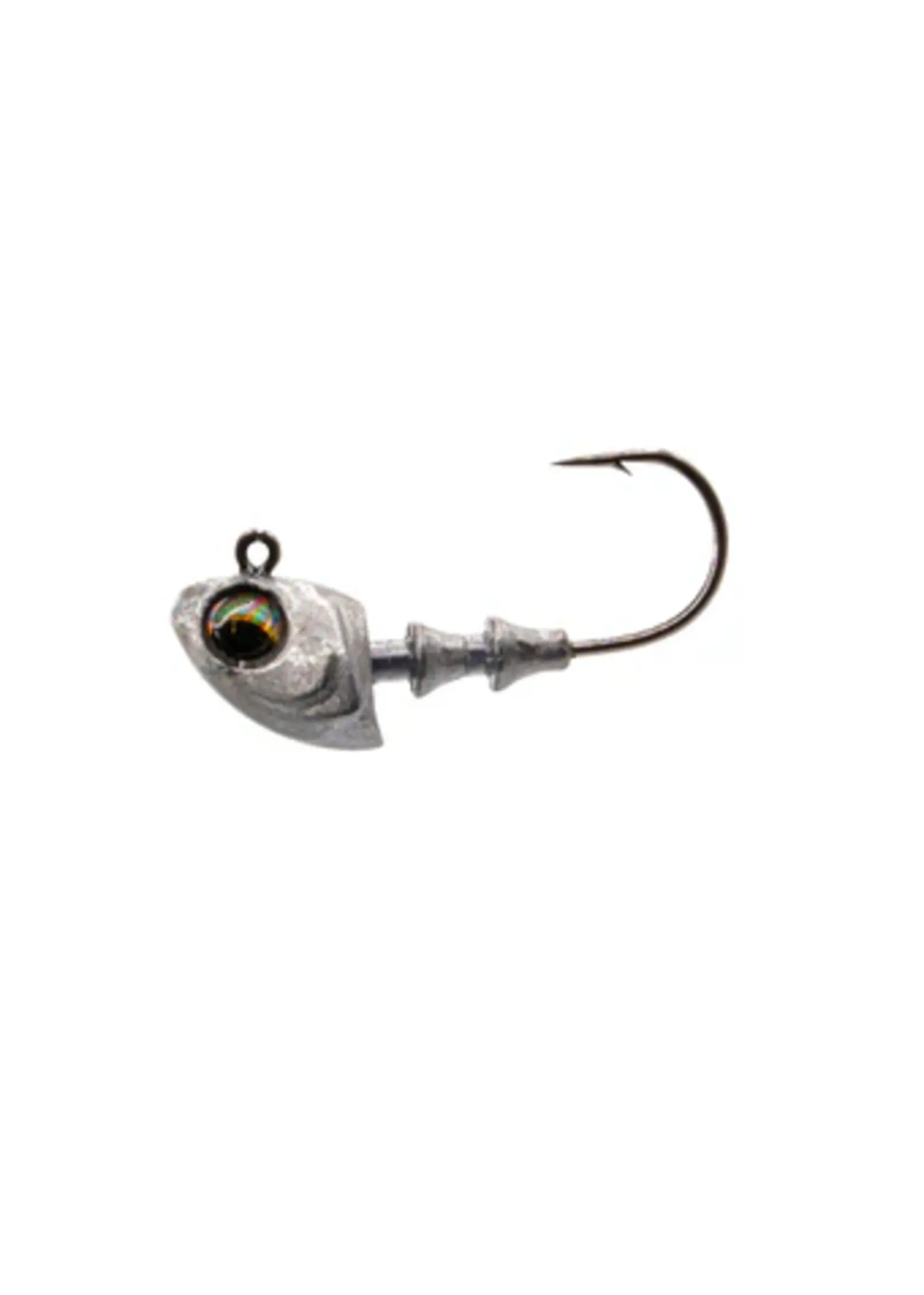 6th Sense 6th Sense - Crappie Jig Heads - 1/16oz #4 Hook - Silver Shad