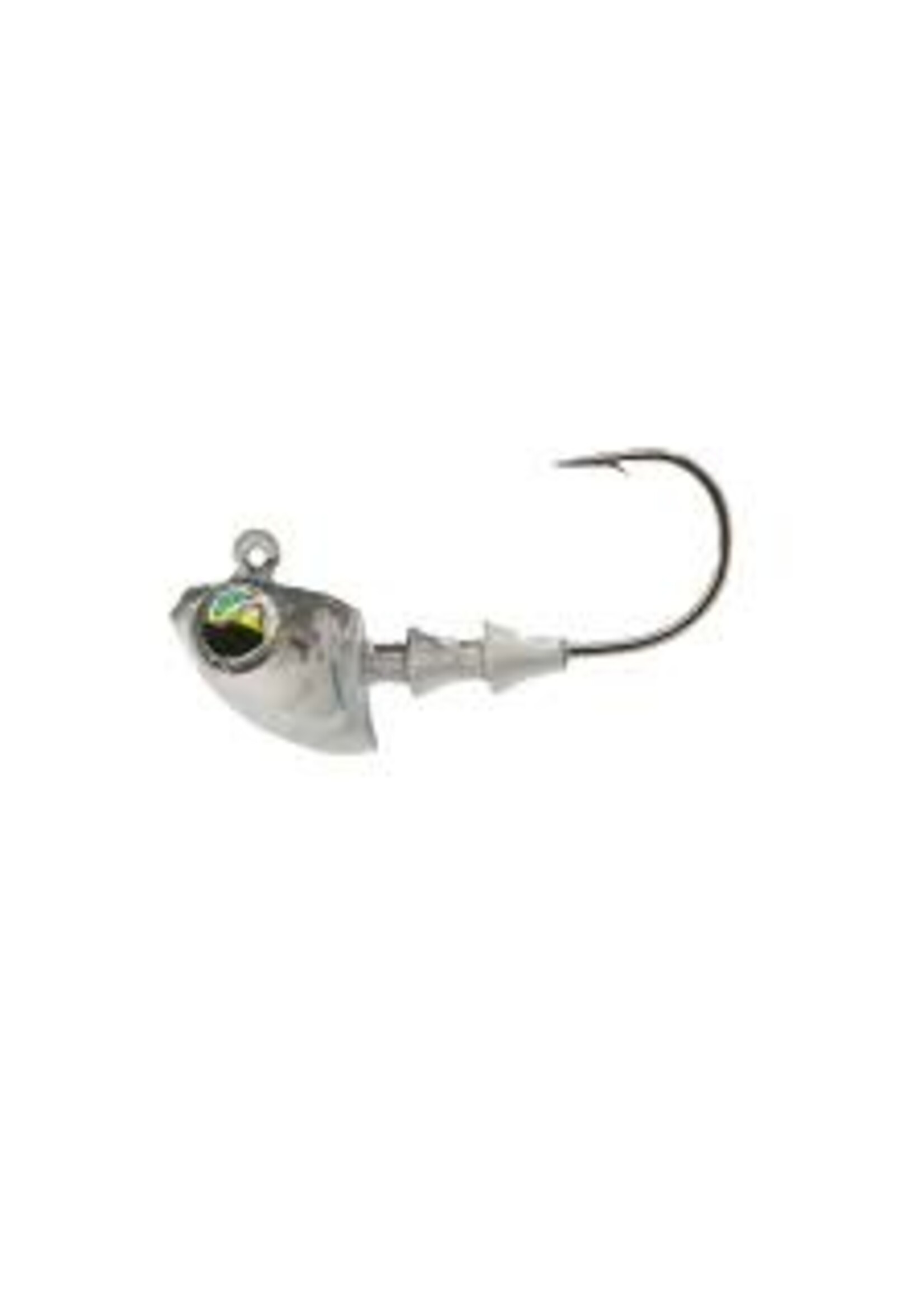 6th Sense 6th Sense - Crappie Jig Heads - 1/8oz #2 Hook - Black Shad