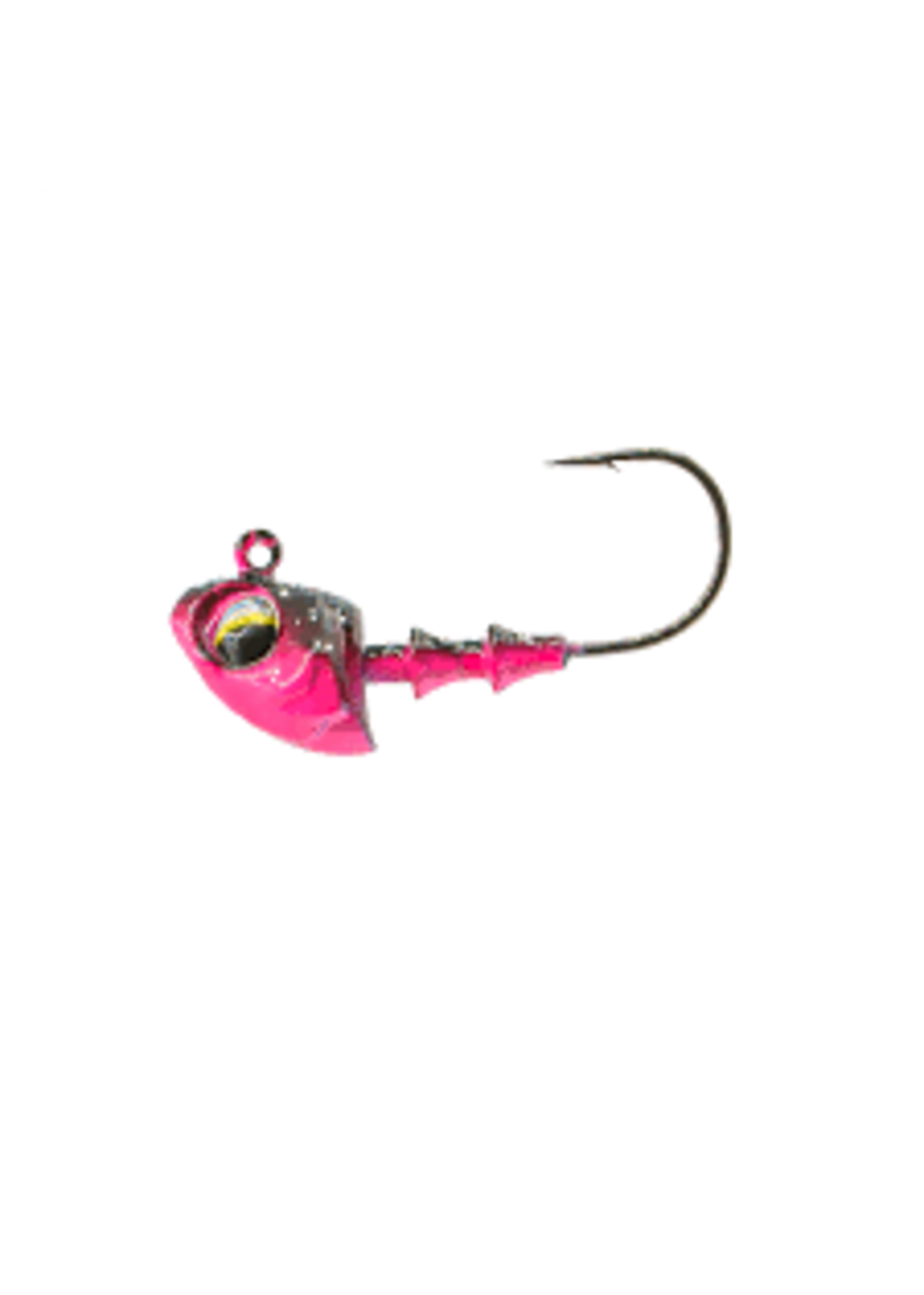 6th Sense 6th Sense - Crappie Jig Heads - 1/8oz #4 Hook - Black Rose